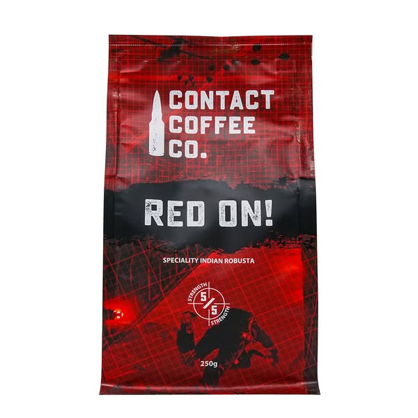 Red On! High-Caffeine CoffeeContact Coffee Company Ltd.