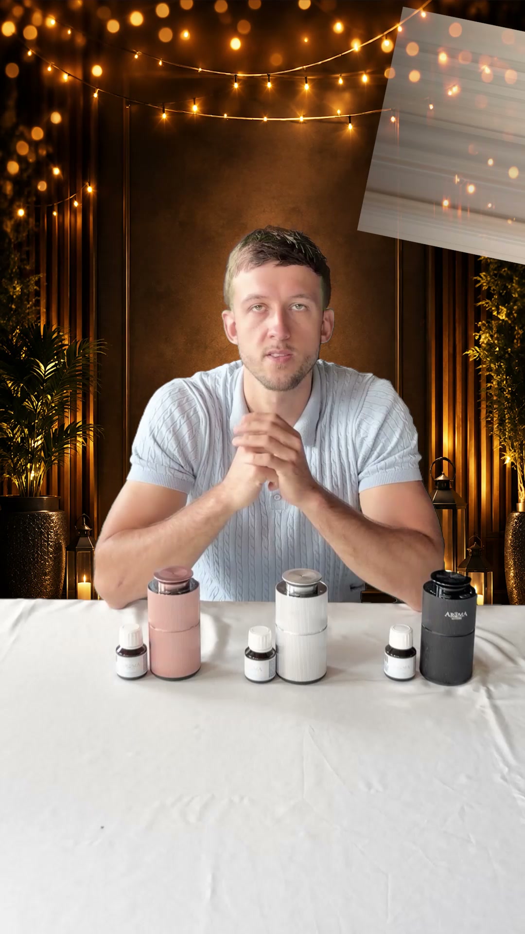 AromaDiffusing Mini - 25m² - Draadloos - Aroma DIffuser - Geurolie