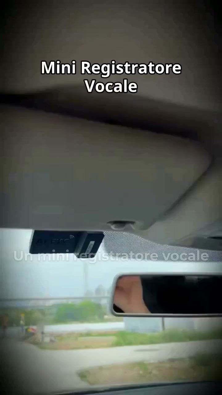 Registrazione vocale discreta!