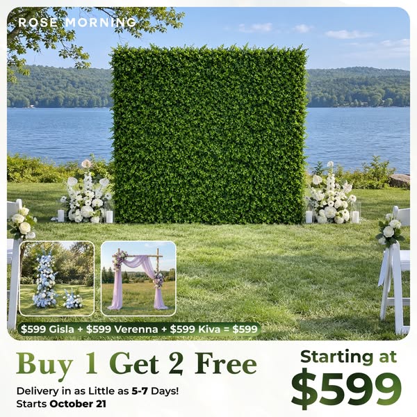 BUY 1 GET 2 FREE-$599 Get 3 Flower Walls