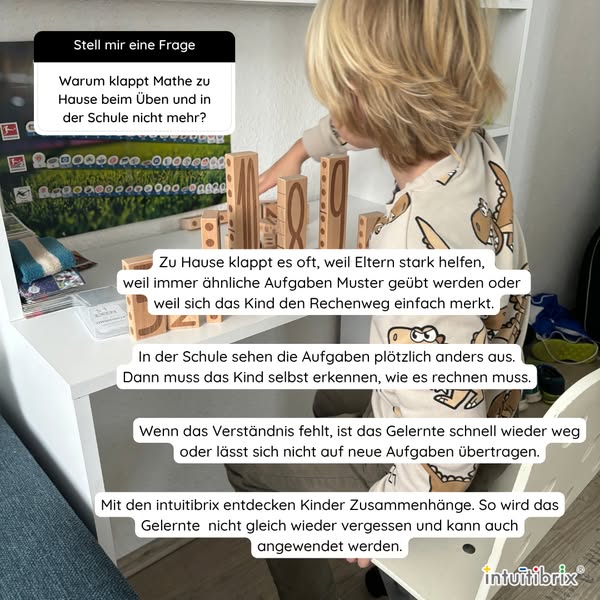 Ab 4 Jahren. Selbsterklärend. Aus Holz.