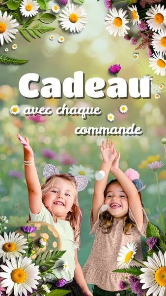 Nous offrons des cadeaux