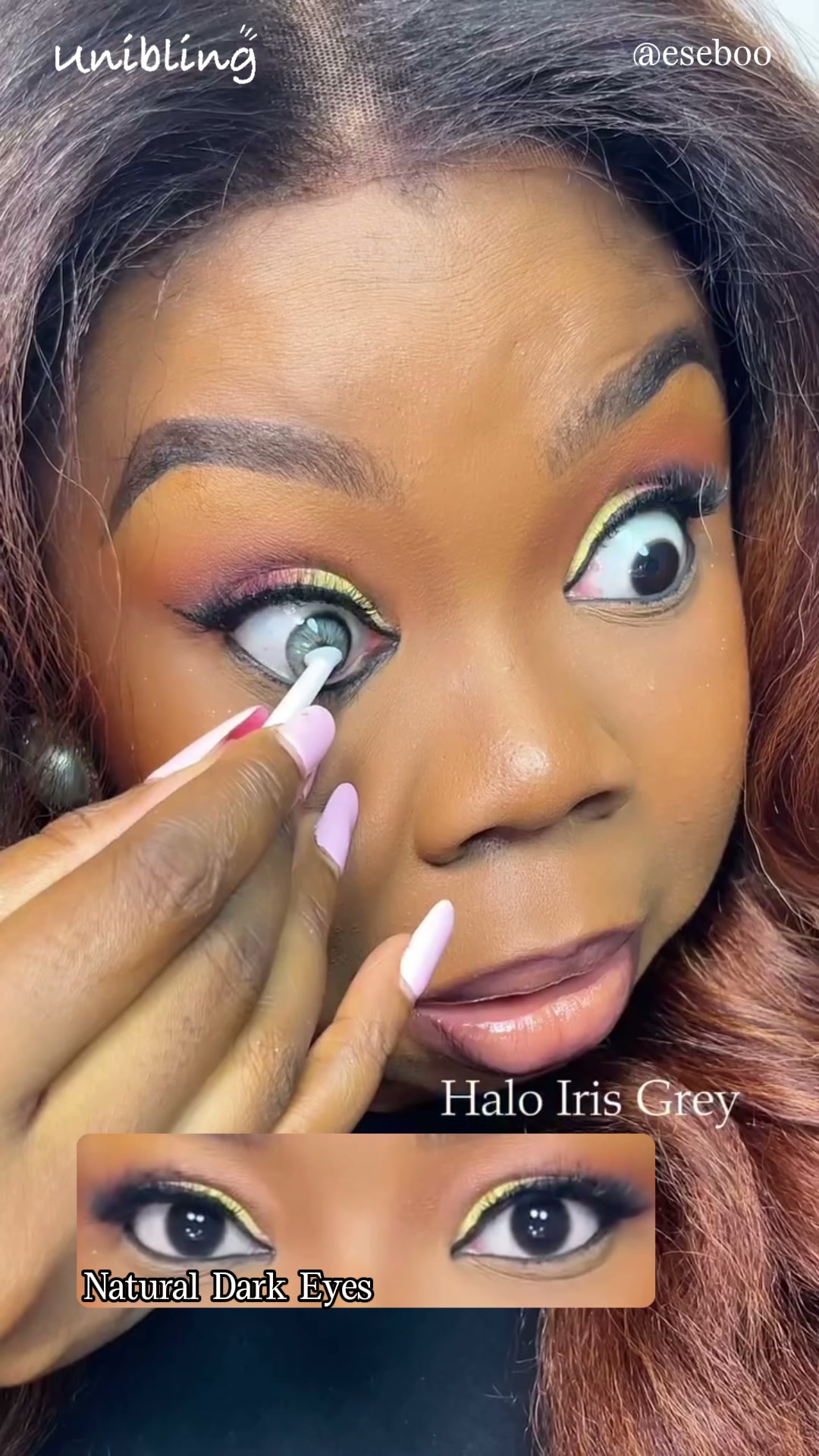 Unibling Colored Contacts