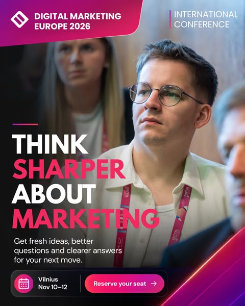 500+ marketers • 40+ speakers • 30+ countries