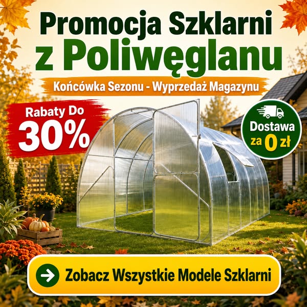 Wyprzedaż Magazynu Szklarni