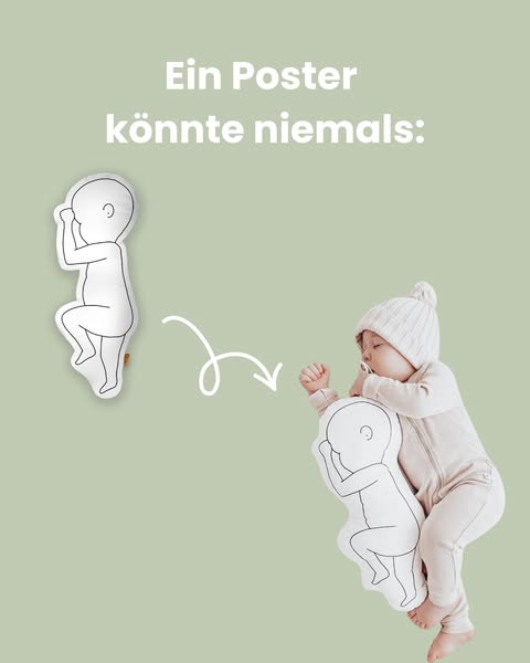 1:1 wie bei der Geburt – mit Gewicht & Größe