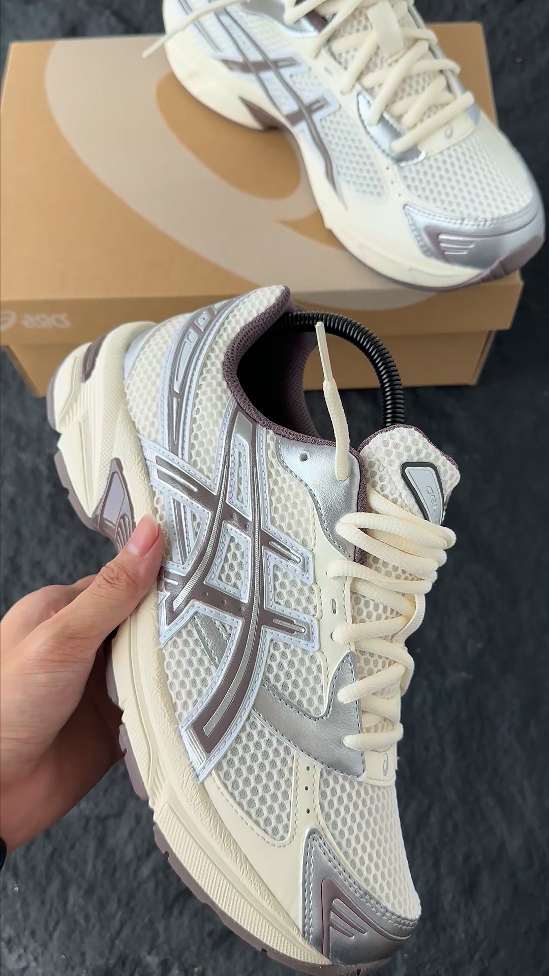 ASICS Gel-1130 Cream Cocoa Powder