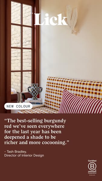 Lick's 2027 Colour Edit: A Soulful Home