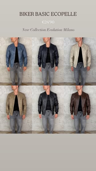 Biker Basic Ecopelle