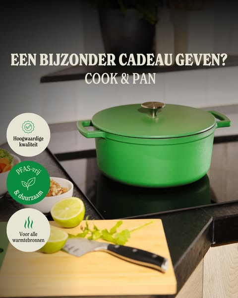 Kook gezond, stijlvol en PFAS-vrij