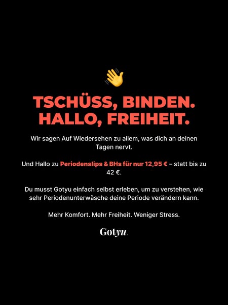 Halloween Sale: Periodenslips nur 12,95€