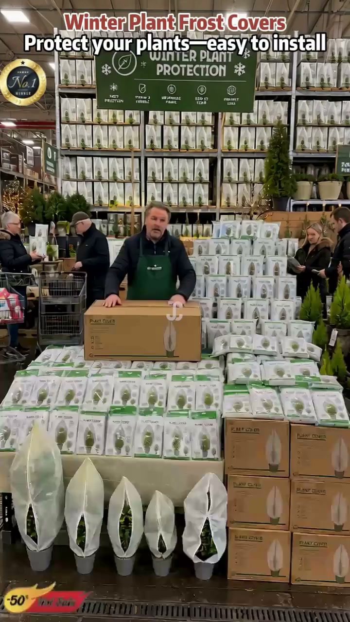 Cubierta‑protectora‑plantas‑contra‑heladas tejido‑no‑tejido 50% DESCUENTO