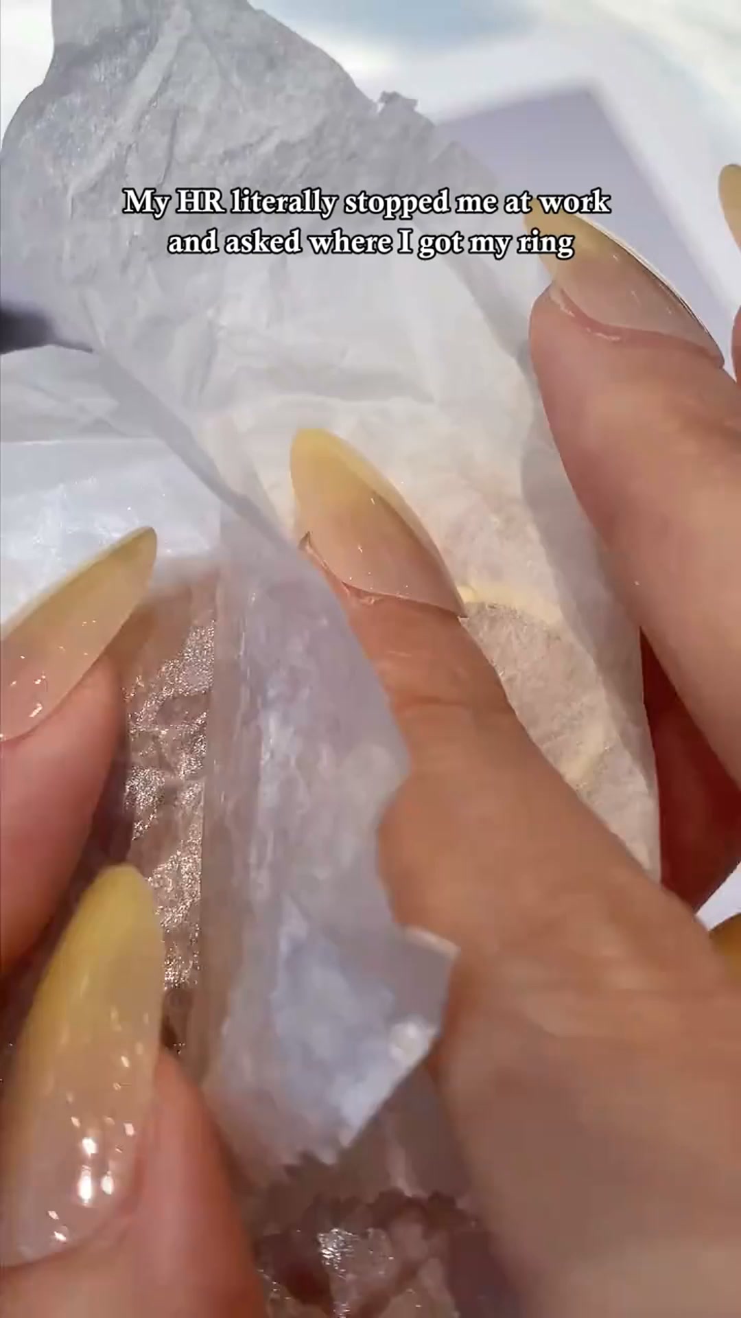 Solitaire Moissanite Ring