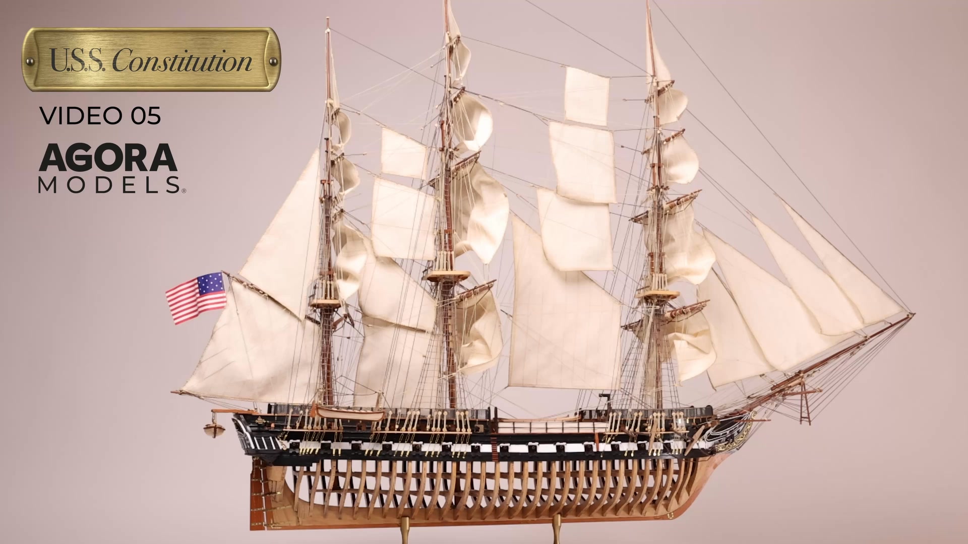 Maßstab 1:76 U.S.S. Constitution