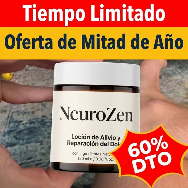 Dile adiós al dolor: 60 % de descuento hoy