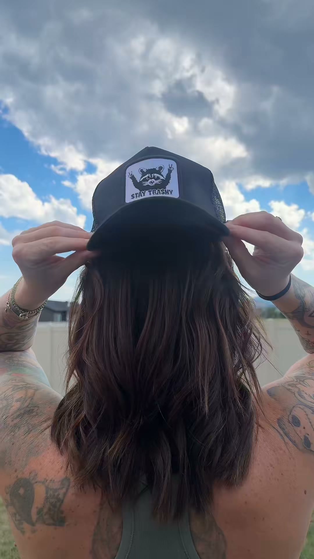 Hug From A Bad B* Embroidered Embroidered Unisex All-Season Hat Baseba
