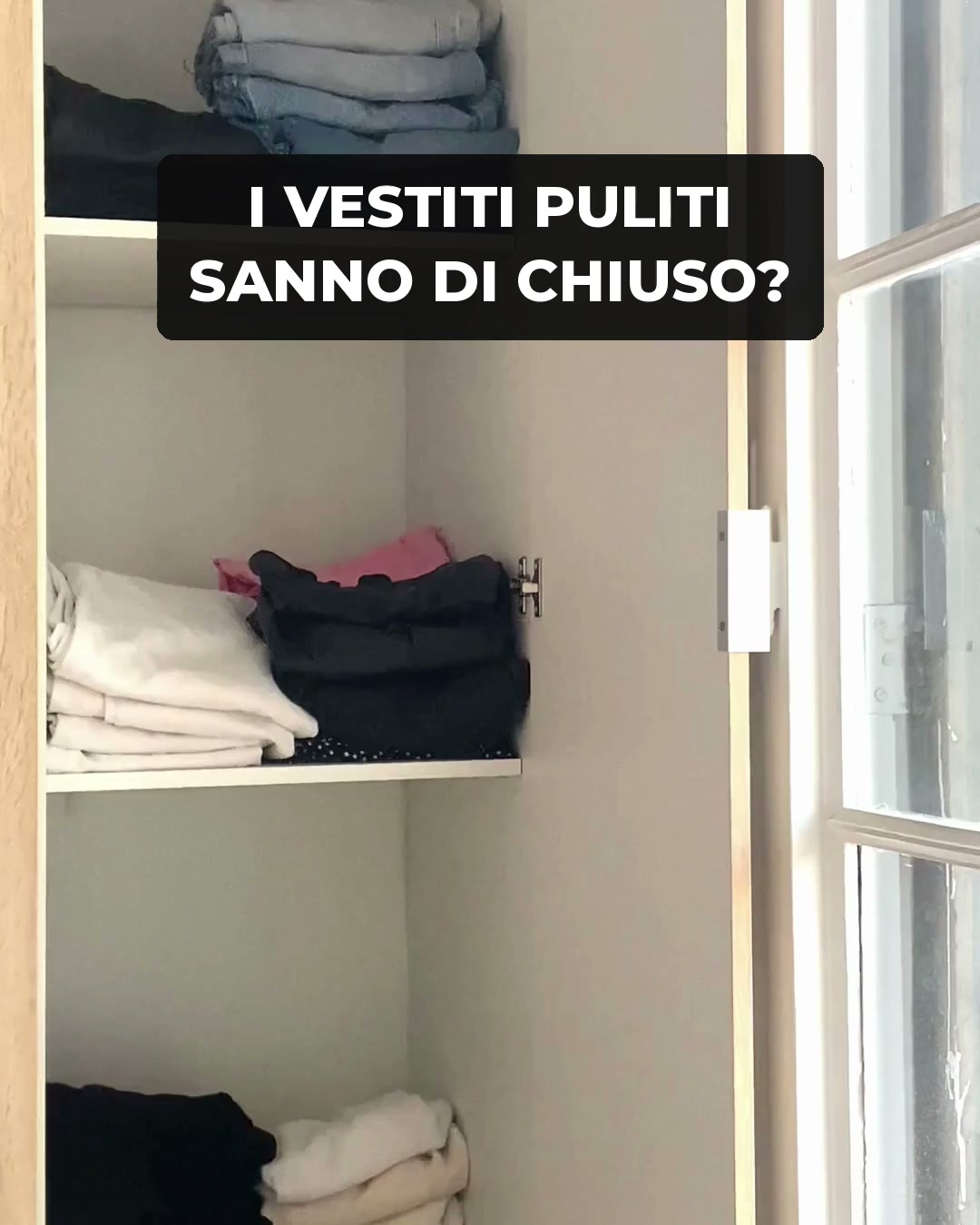 L'armadio che profuma