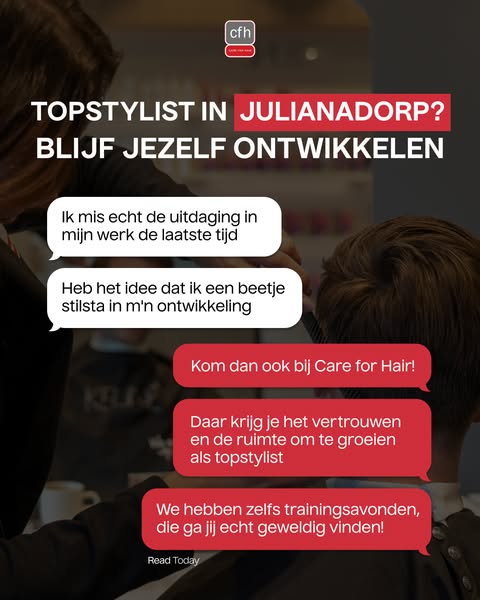 Kom werken bij Care For Hair