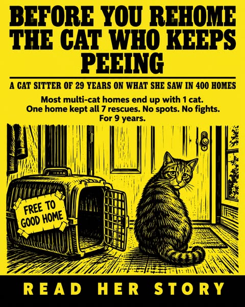 7 Rescues. No Pee Spots. One Home.