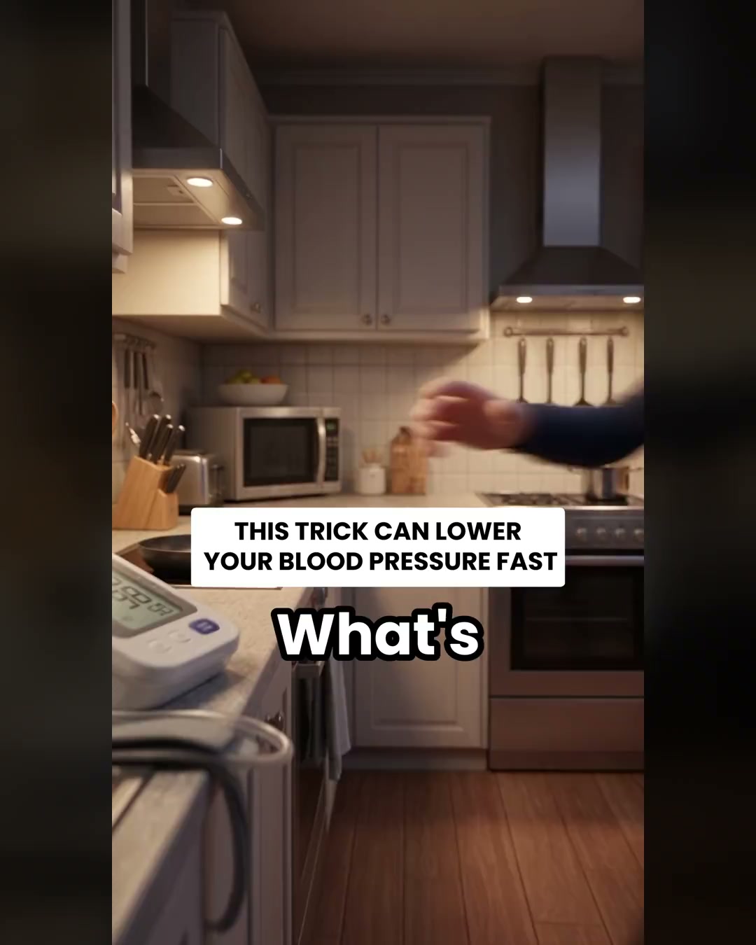 For creeping BP readings