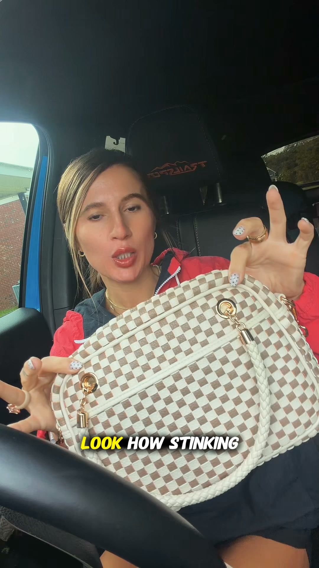 The Khaki Checkered Bag Everyone Will Ask About