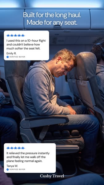 The Perfect Travel Seat Cushion