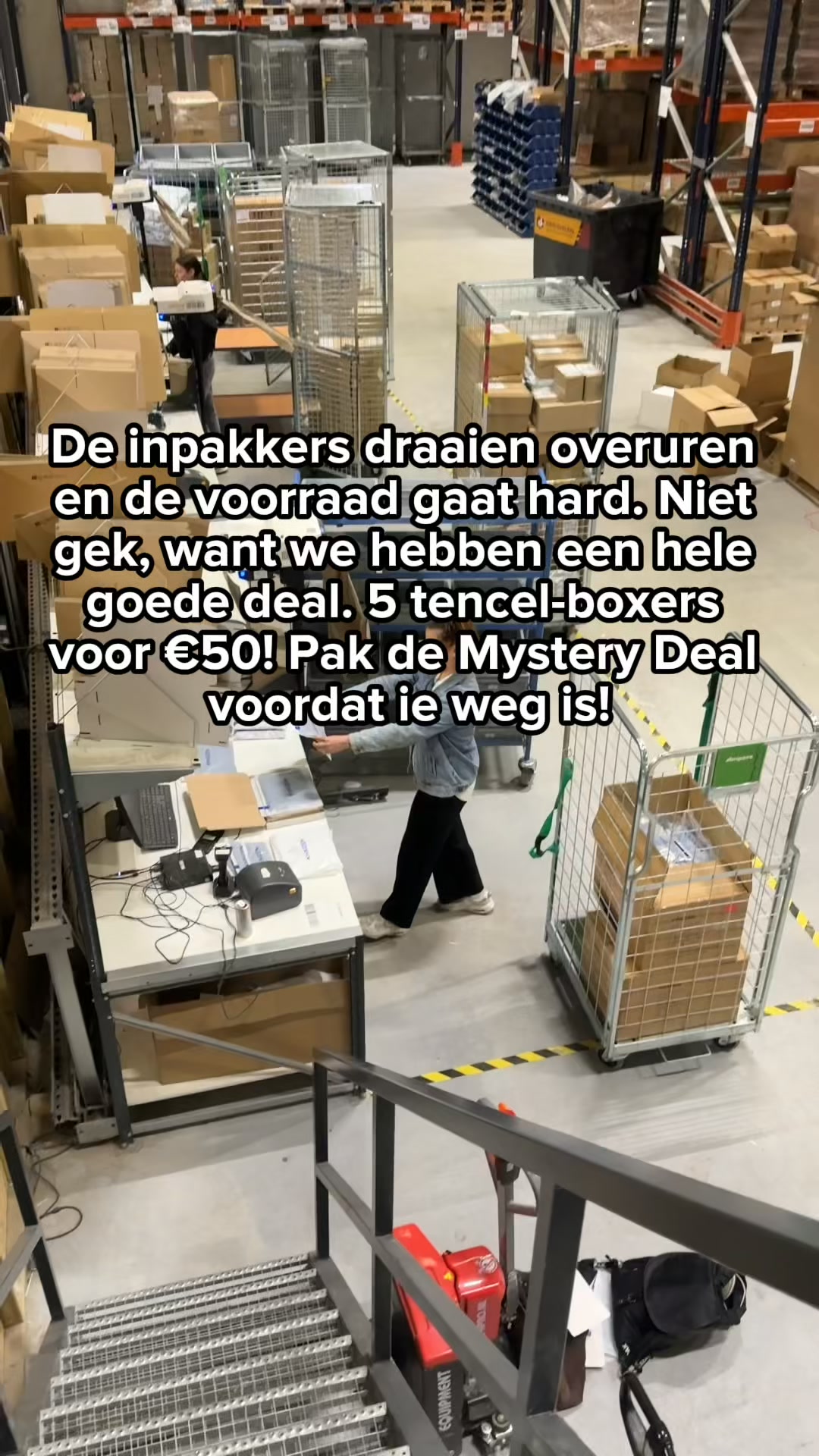 Mystery Deal - 5 boxers voor maar €9,99 per stuk