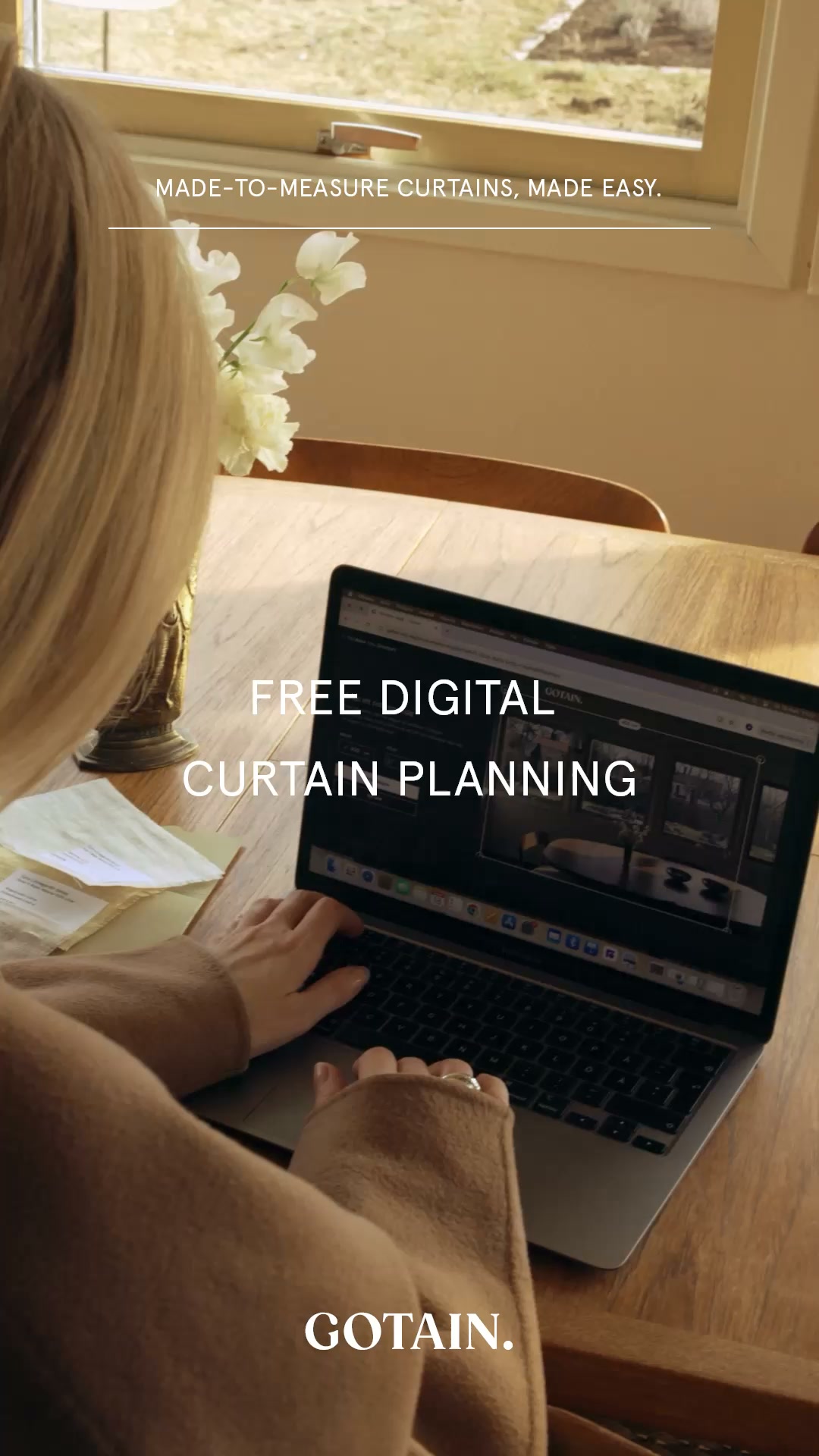 Free digital curtain planning.