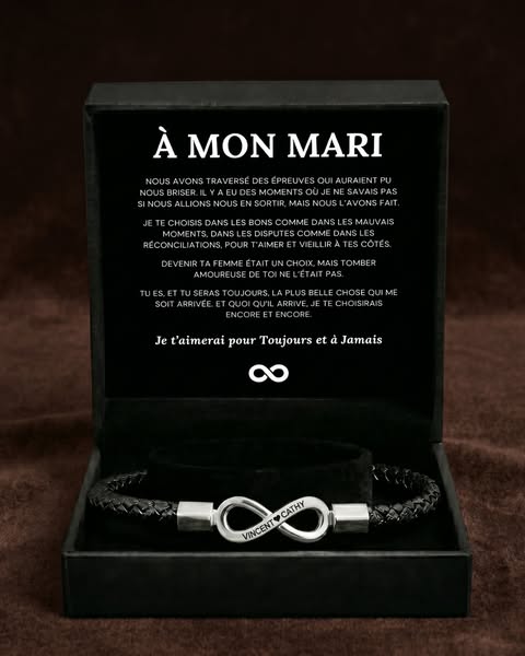 Un cadeau qu’il gardera sur lui