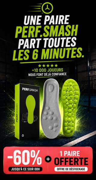 Semelle proshock - jouer sans douleur aux pieds