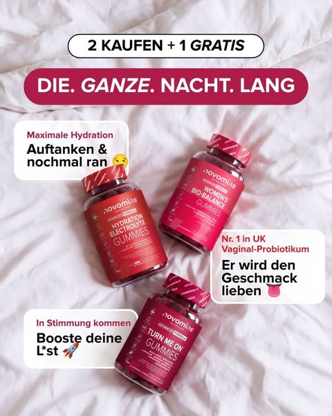 3 für 2 auf alle Adult Vitamin Gummis