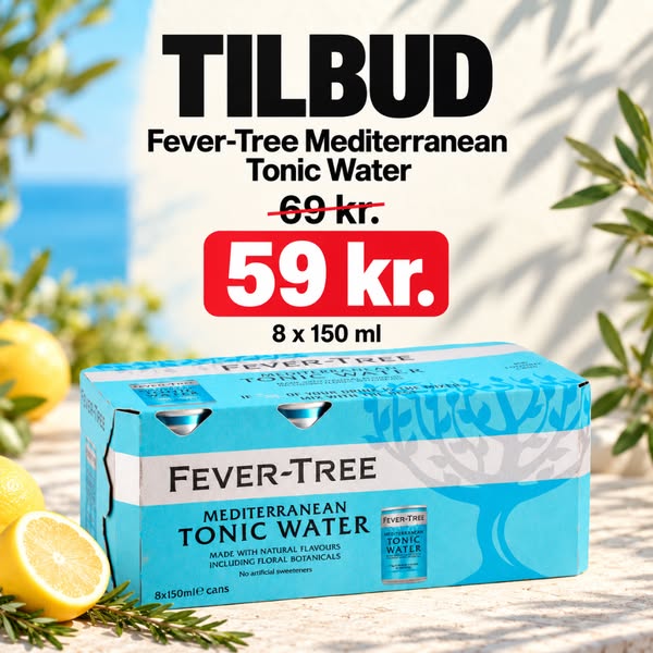 Fever-Tree Mediterranean, 59 kr.