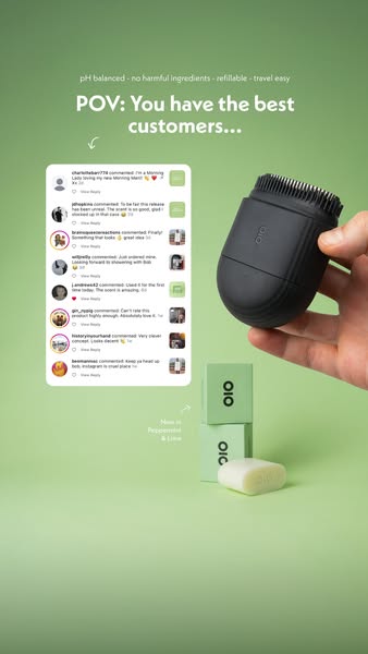Voted UK's Best Shower Kit (GQ, 2025)