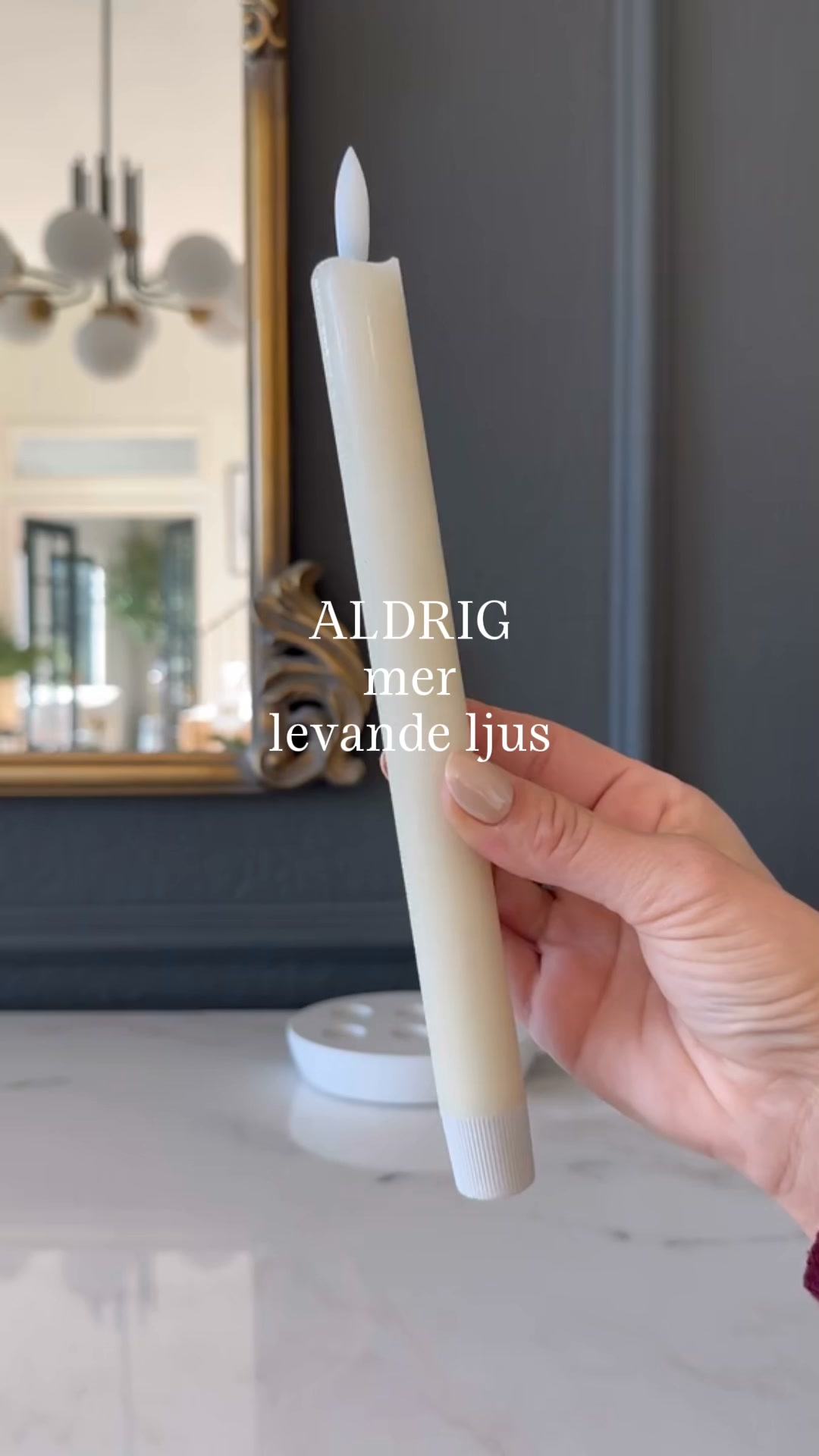 Laddningsbara Vaxljus