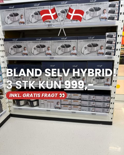 Bland Selv Hybrid | 999 kr.