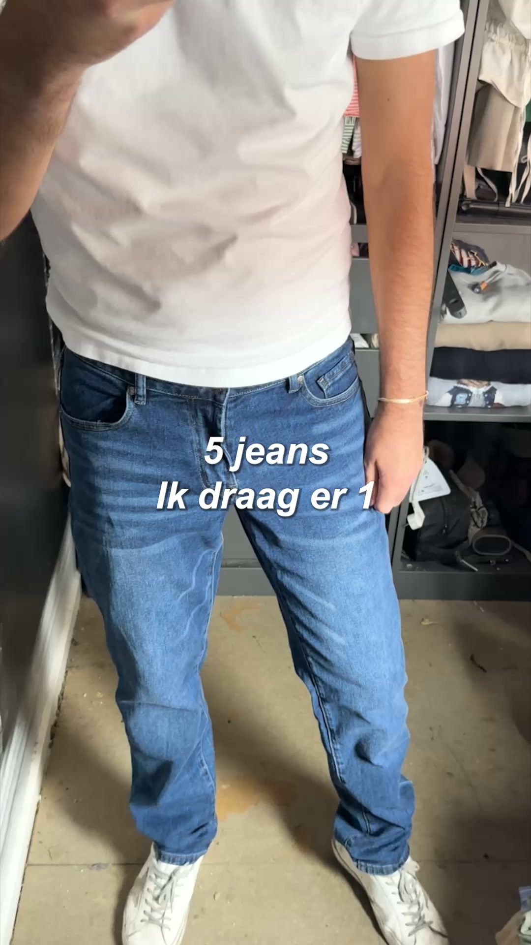 Eén jeans voor elke gelegenheid.