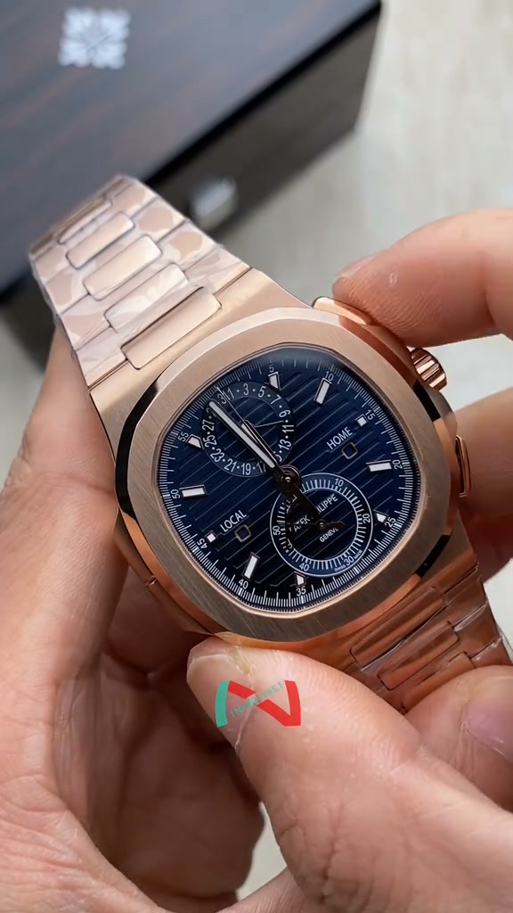 Three iconic complications. One extraordinary Nautilus.