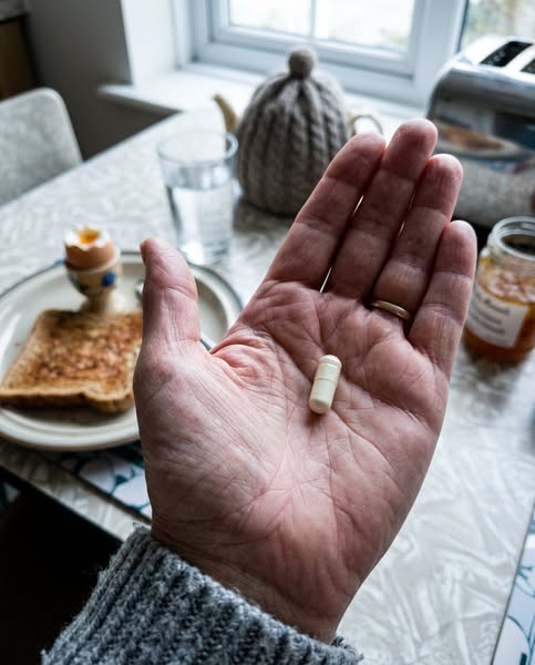 Three capsules a day, and what the label leaves out