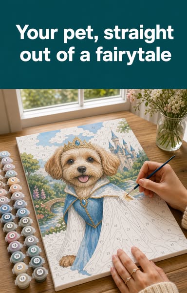Your pet, straight out of a fairytale