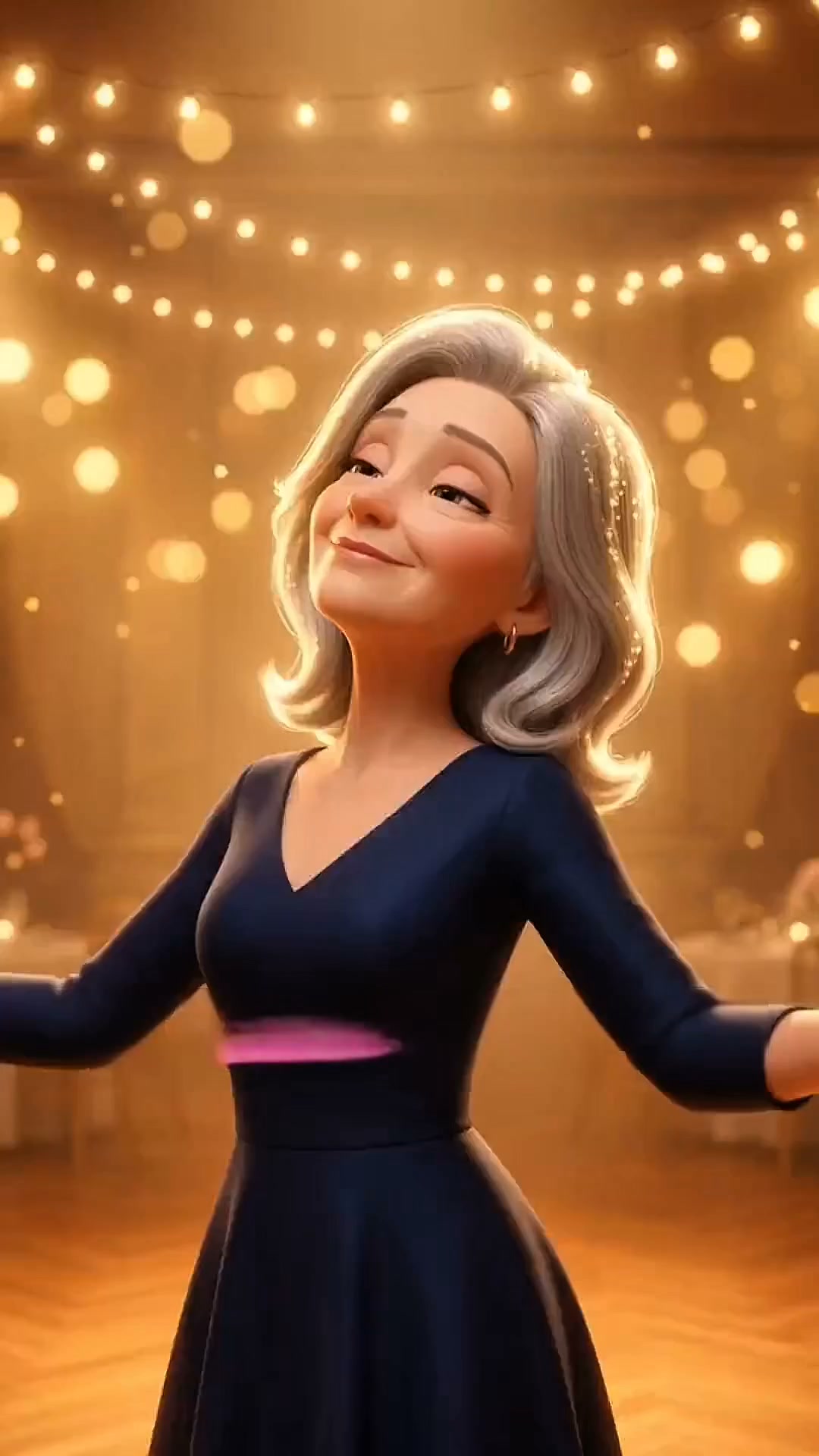 Elle a dansé toute la soirée. Son ex n'en revenait pas.