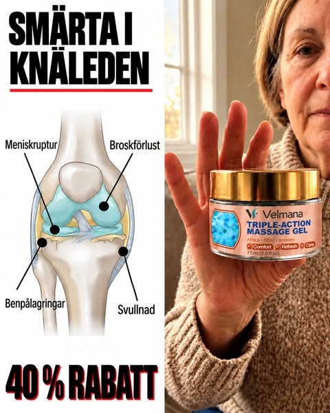 Lindring för trötta och stela leder