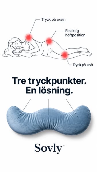 Sovly Helkroppskudde