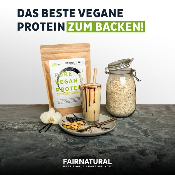 Bio Vegan Protein. Ohne Schnickschnack.
