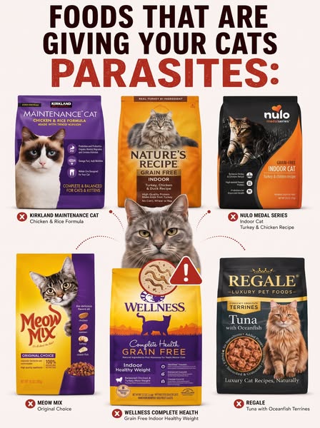Your Cat's Vomiting Is Actually Parasites