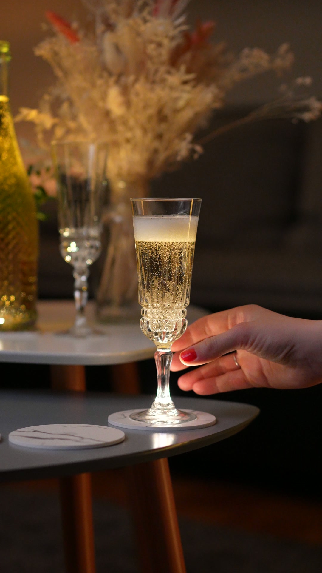 Dessous de verre lumineux – Fabriqués en Allemagne