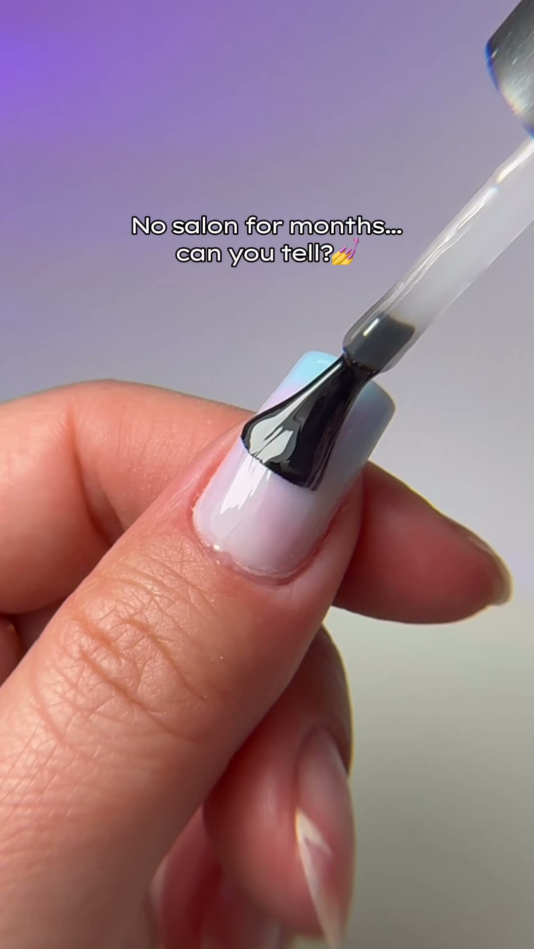 Salon nails at home, free gift included