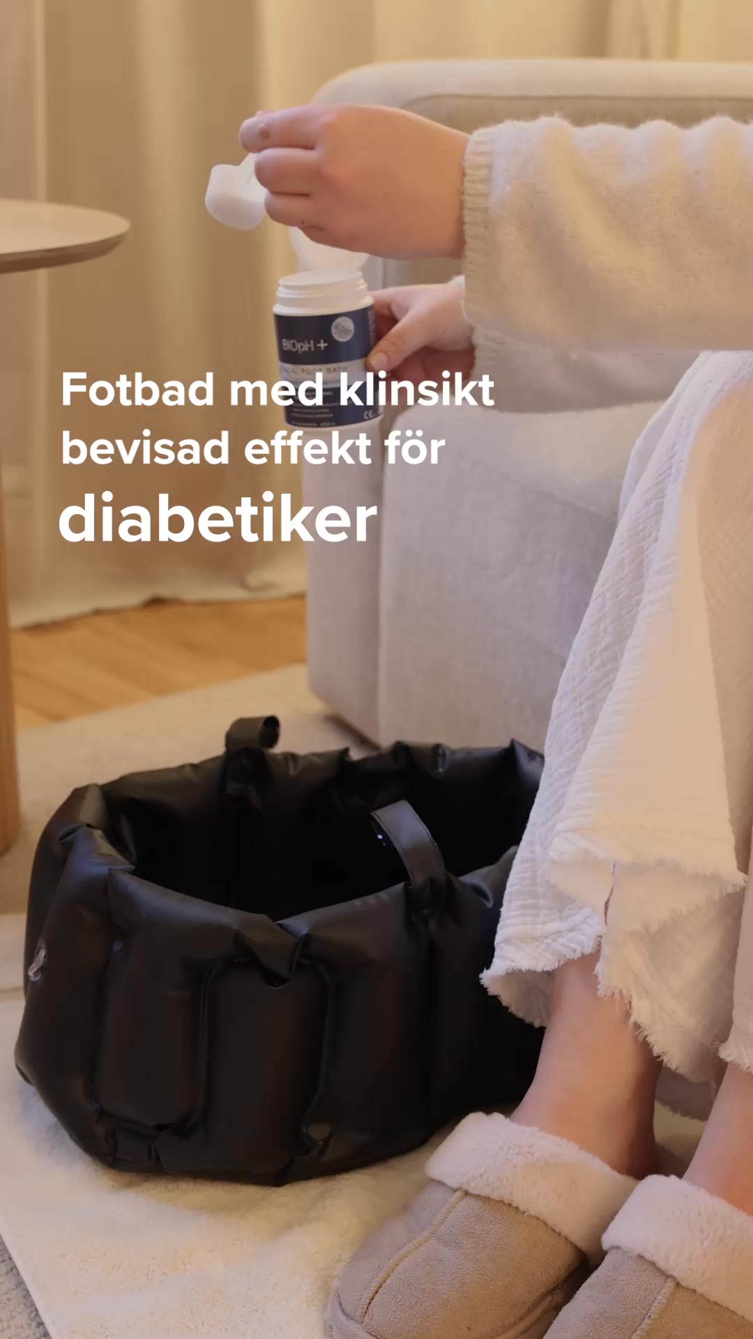 Medicinsk fotvård på 20 minuter.