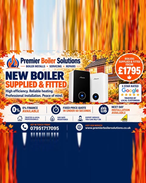 Leeds Boilers From £1,795 - Fixed Price