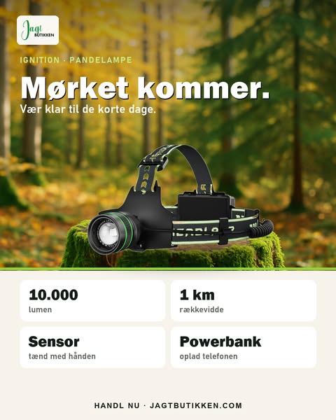 Ignition pandelampe · 10.000 lumen