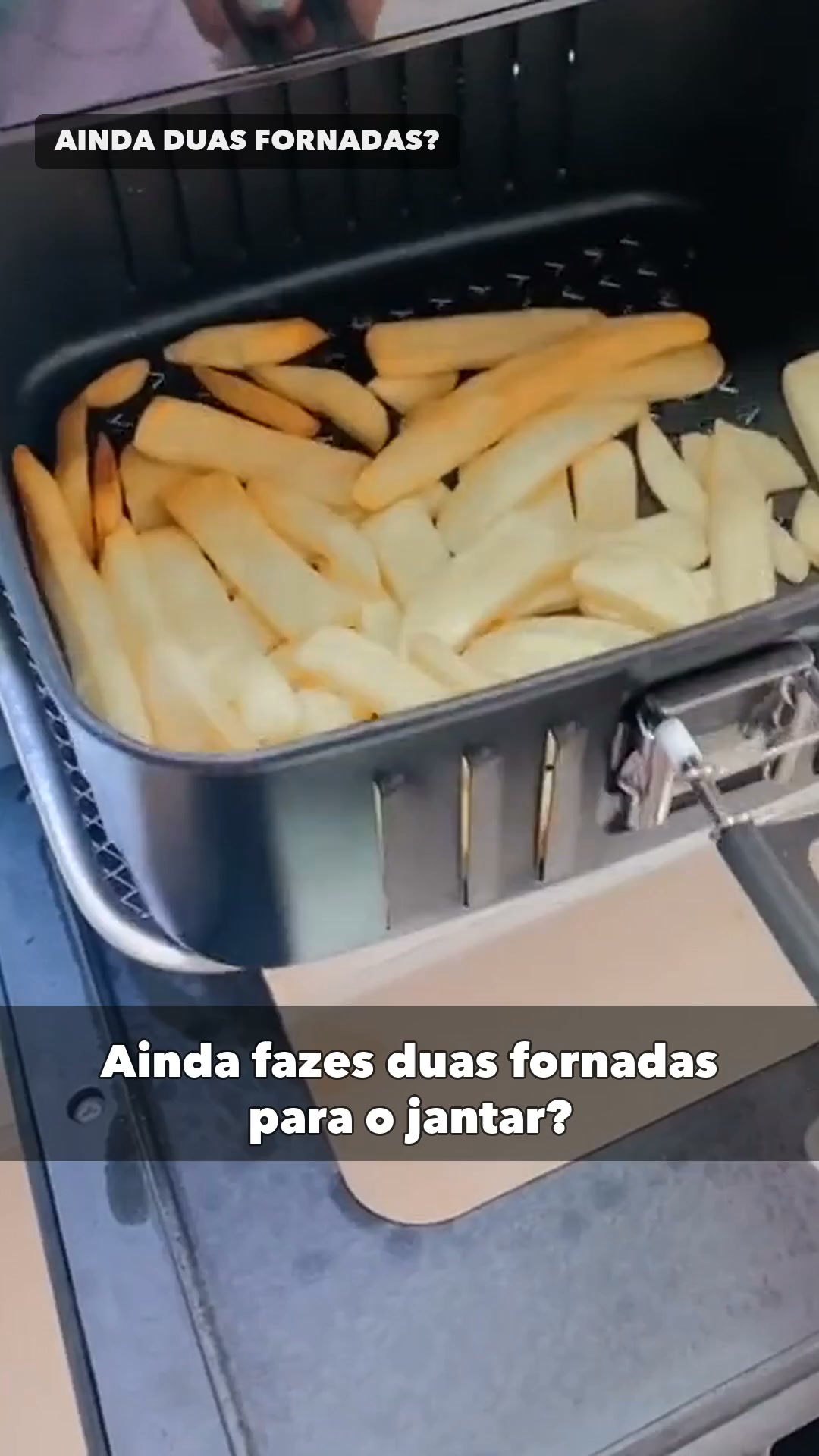 Perdi 10 kg porque deixei de fritar os alimentos em óleo. E tu?